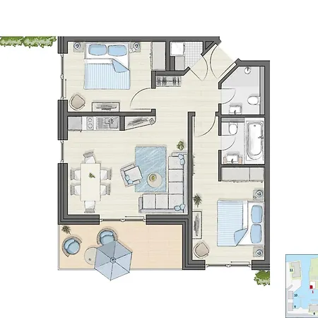 Yachthafen - Und Penthouses *