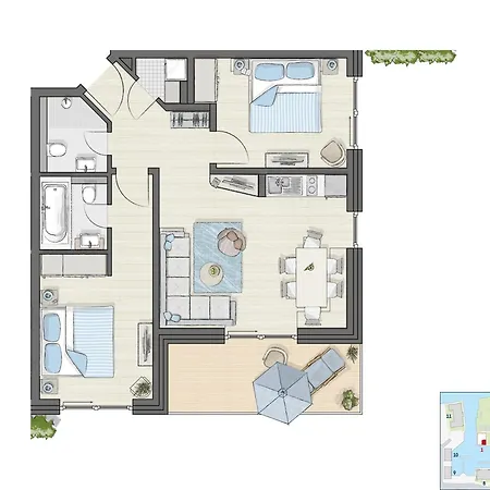 Yachthafen - Und Penthouses